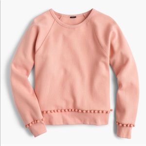 J. Crew Pom Pom Sweatshirt